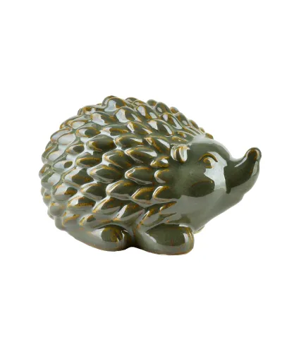 MAVE GREEN Figura jeż ceramiczny 15,5x11x9,5cm