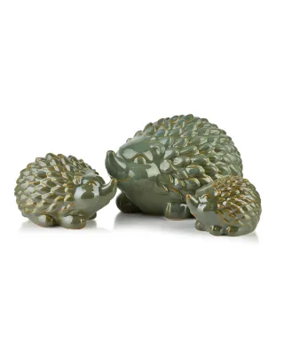 MAVE GREEN Figura jeż ceramiczny 10x8x7cm