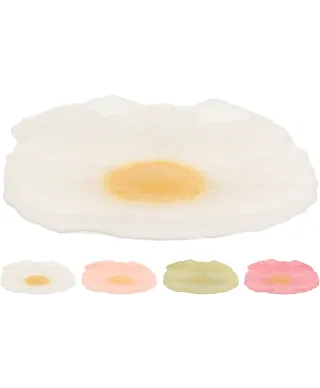 TALERZ KWIAT 21CM 4 RODZAJE