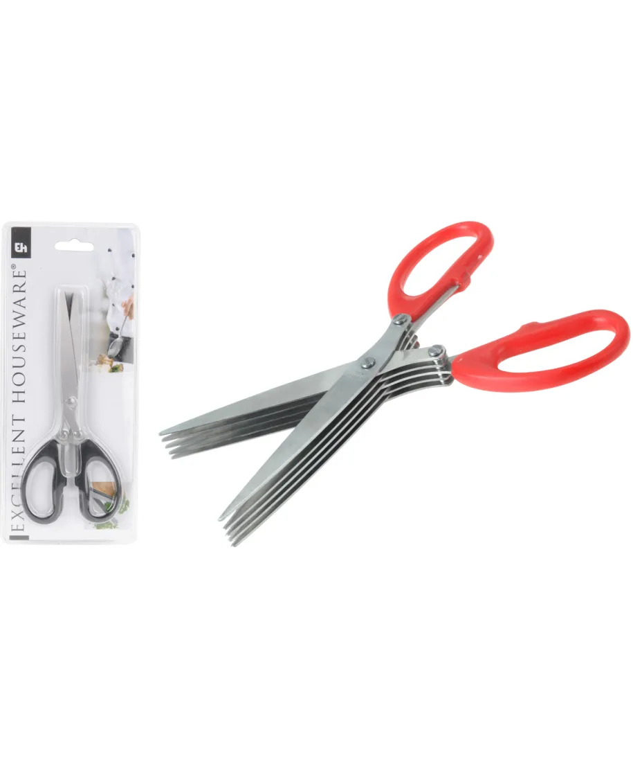 NOŻYCZKI DO ZIÓŁ 5 OSTRZY