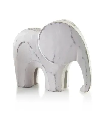 MIA NATURAL Figura słoń XL 19x5,5xh16cm