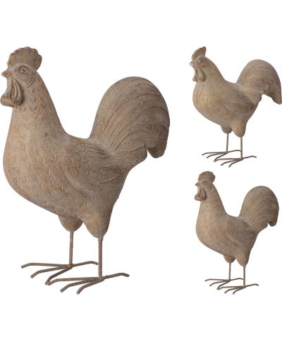 FIGURA KOGUT/KURA, 2 RÓŻNE