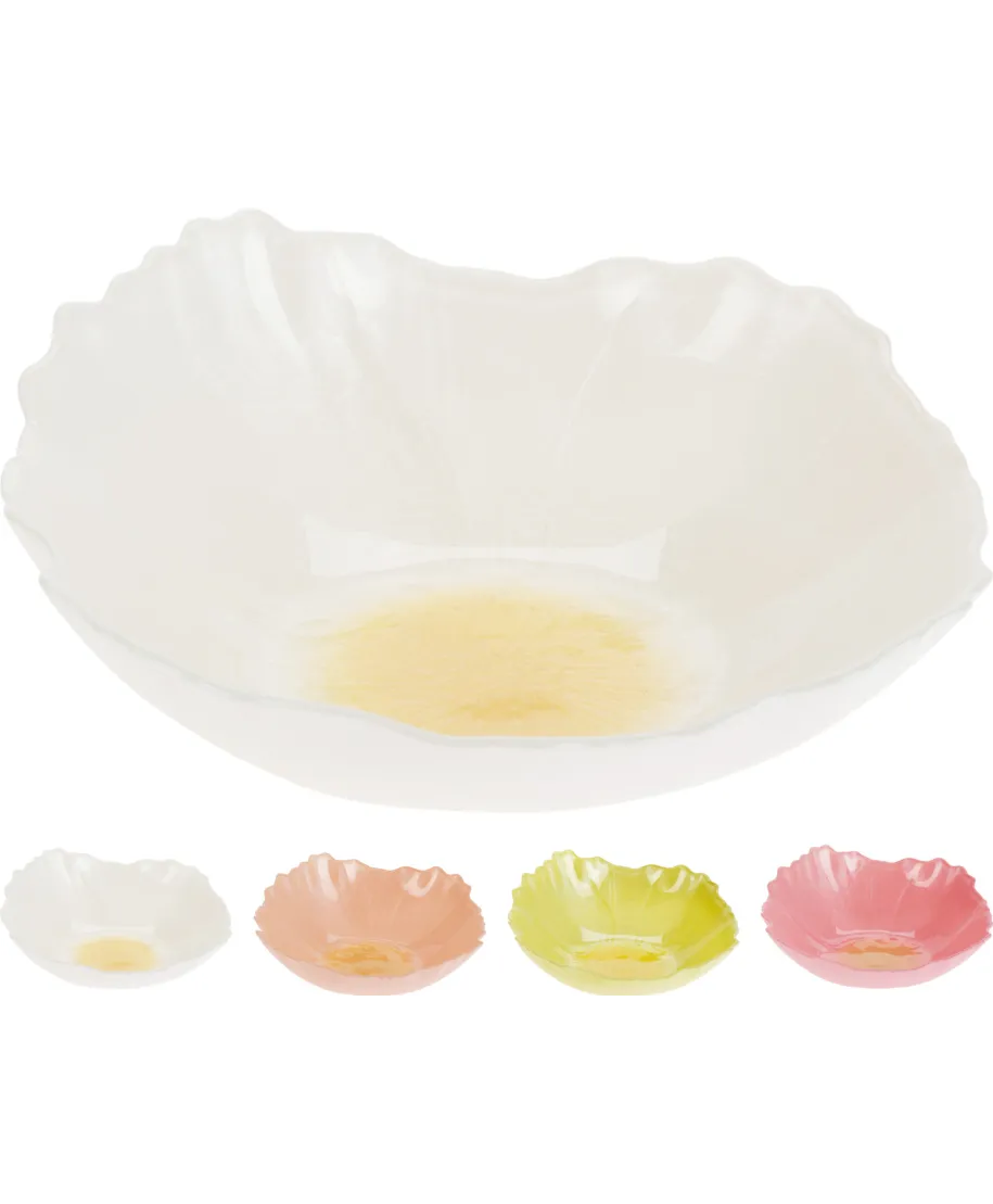 MISKA SZKLANA KWIAT 15CM 4 RODZAJE CL