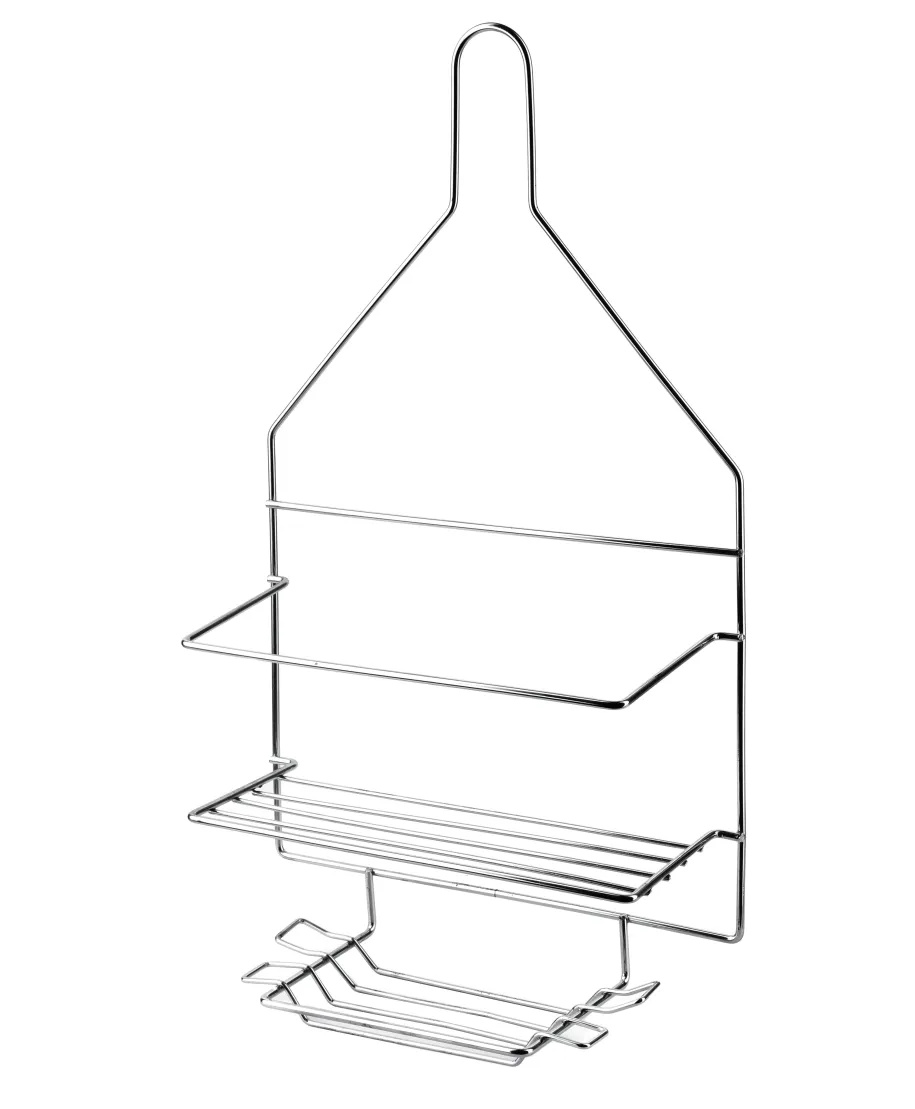 CARL SILVER Półka łazienkowa2 półki 23x9,5x41,5cm