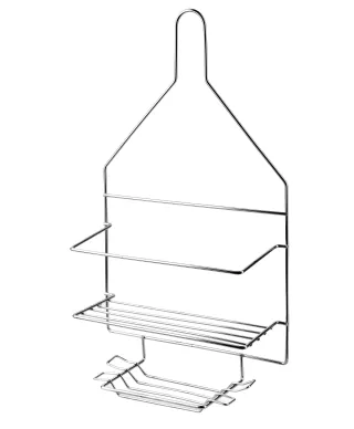 CARL SILVER Półka łazienkowa2 półki 23x9,5x41,5cm