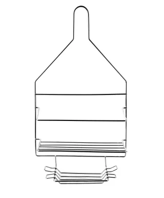 CARL SILVER Półka łazienkowa2 półki 23x9,5x41,5cm