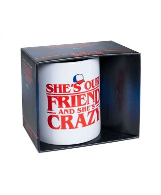 Stranger Things She's Our Friend - kubek
