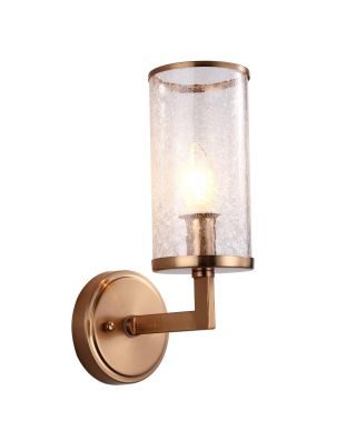 LAMPA ŚCIENNA KINKIET MOSIĘŻNY HOWARD W1