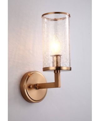 LAMPA ŚCIENNA KINKIET MOSIĘŻNY HOWARD W1