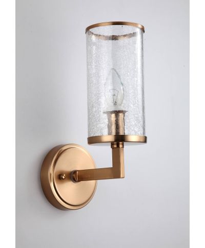 LAMPA ŚCIENNA KINKIET MOSIĘŻNY HOWARD W1