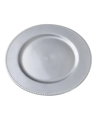 BLANCHE SILVER Podtalerz artykuł dekoracyjny 33x1,5cm