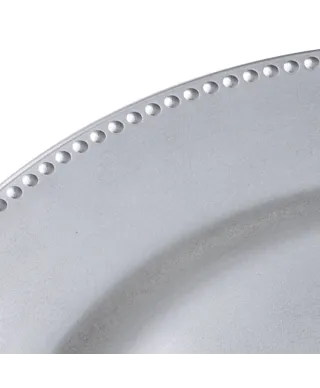 BLANCHE SILVER Podtalerz artykuł dekoracyjny 33x1,5cm