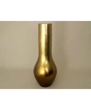 Wazon ceramiczny - Złoto - 23x58cm