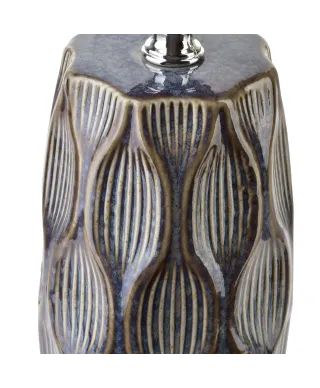 LETI GREY Lampa stołowa 9x9x39cm