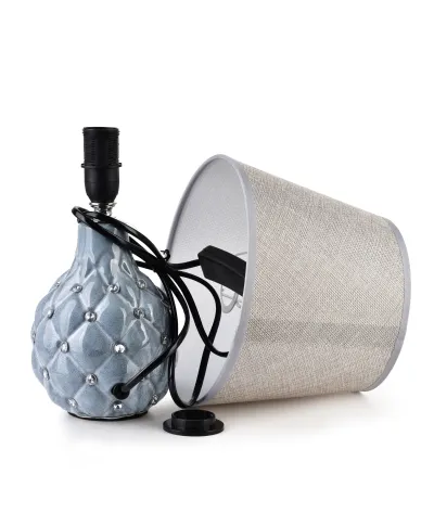 LETI PEARL Lampa stołowa 10,5x10,5x30cm