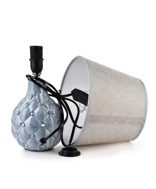 LETI PEARL Lampa stołowa 10,5x10,5x30cm