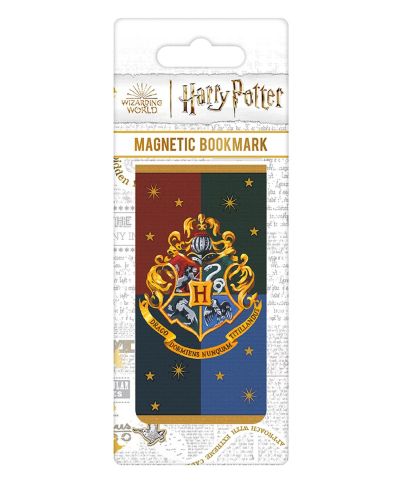 Harry Potter Colourful Crest Hogwarts - magnetyczna zakładka do książki