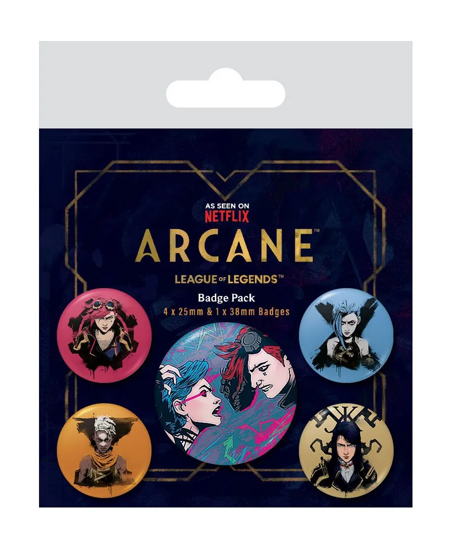 Arcane - przypinki