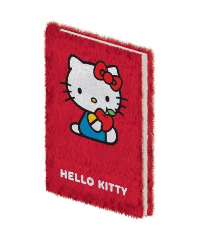 Hello Kitty Apple - pluszowy notes A5