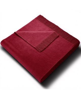 Narzuta na fotel - 100x200 cm - Bordo
