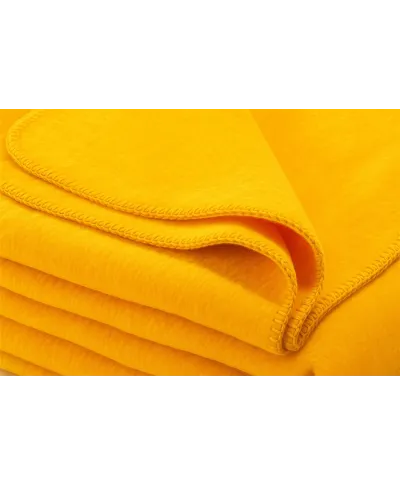 Koc - Żółty - 130x180 cm - SoftLine Yellow