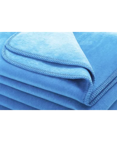 Koc - Niebieski - 130x180 cm - SoftLine Blue