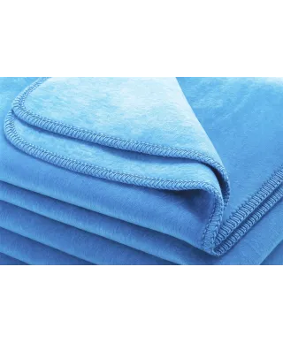 Koc - Niebieski - 130x180 cm - SoftLine Blue