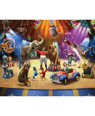 Fototapeta dla Dzieci - The Circus - 3D - 244x305cm