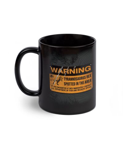 Jurassic World Dominion - czarny kubek