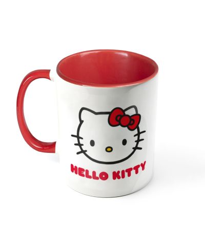 Hello Kitty Face Logo - kubek z wypełnieniem