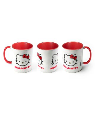 Hello Kitty Face Logo - kubek z wypełnieniem