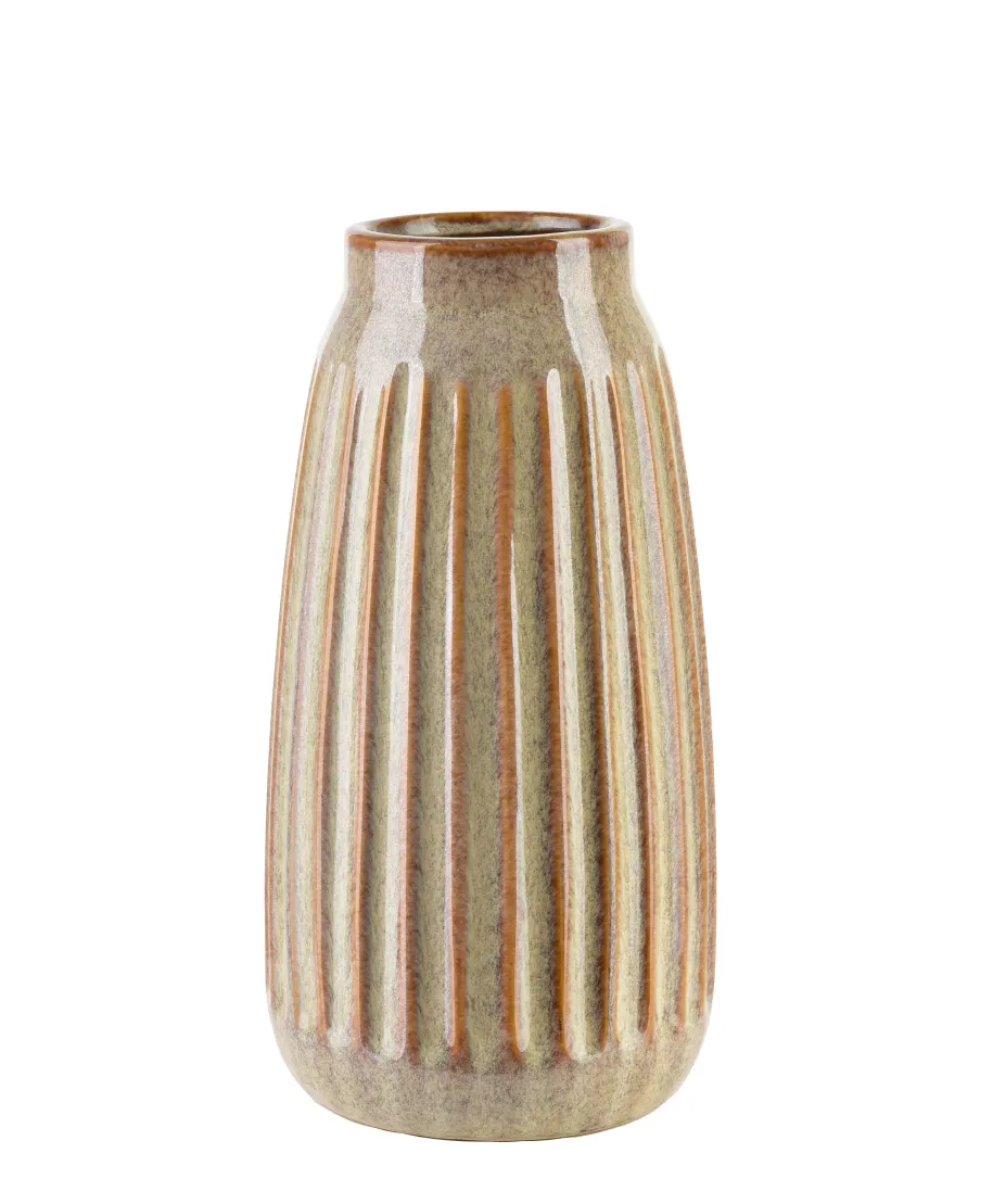 ARINA BEIGE Wazon 15x15x28,5cm