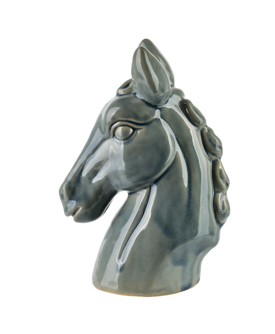 ORAN GREEN Figura koń 17x10,5x24cm