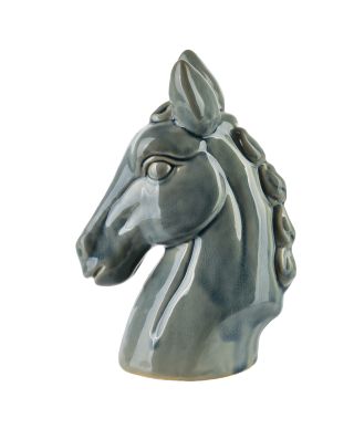 ORAN GREEN Figura koń 17x10,5x24cm