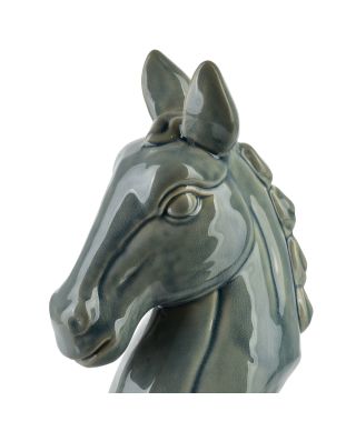 ORAN GREEN Figura koń 17x10,5x24cm