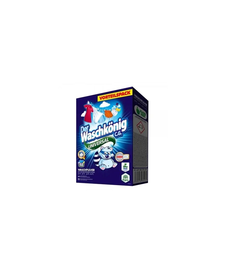 WASCHKONIG Proszek universal 2,88kg do prania 48p karton