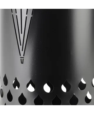 CEDRIC BLACK Parasolnik śr.23xh46cm