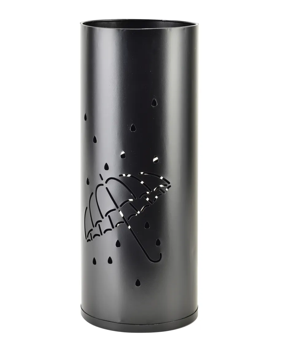 CEDRIC BLACK Parasolnik śr.18xh45,5cm