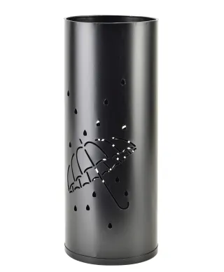 CEDRIC BLACK Parasolnik śr.18xh45,5cm