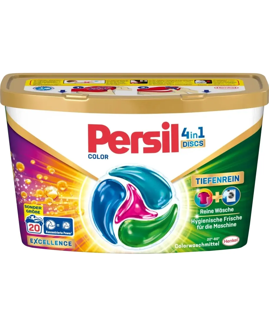 PERSIL kapsułki 4in1 20p kolor Discs340g