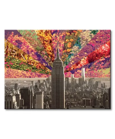 Obraz do salonu - Flowers Of New York