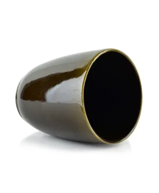 BASIC NATURE Kubek brązowybez ucha 8.5x5x10cm