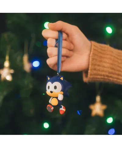 Sonic - zestaw 3 ozdób choinkowych