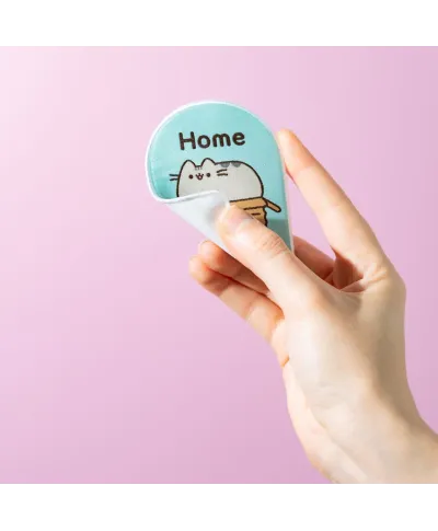 Pusheen - zestaw 3 naszywek, naprasowanek