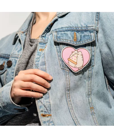 Pusheen - zestaw 3 naszywek, naprasowanek