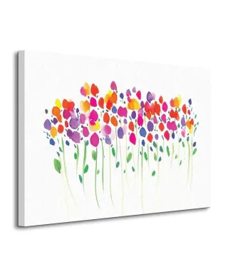 Obraz do salonu - Vibrant Floral