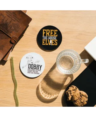 Harry Potter Zgredek - 2 podstawki pod kubek