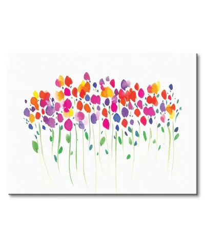 Obraz do salonu - Vibrant Floral