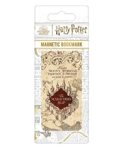 Harry Potter The Marauder's Map - magnetyczna zakładka do książki