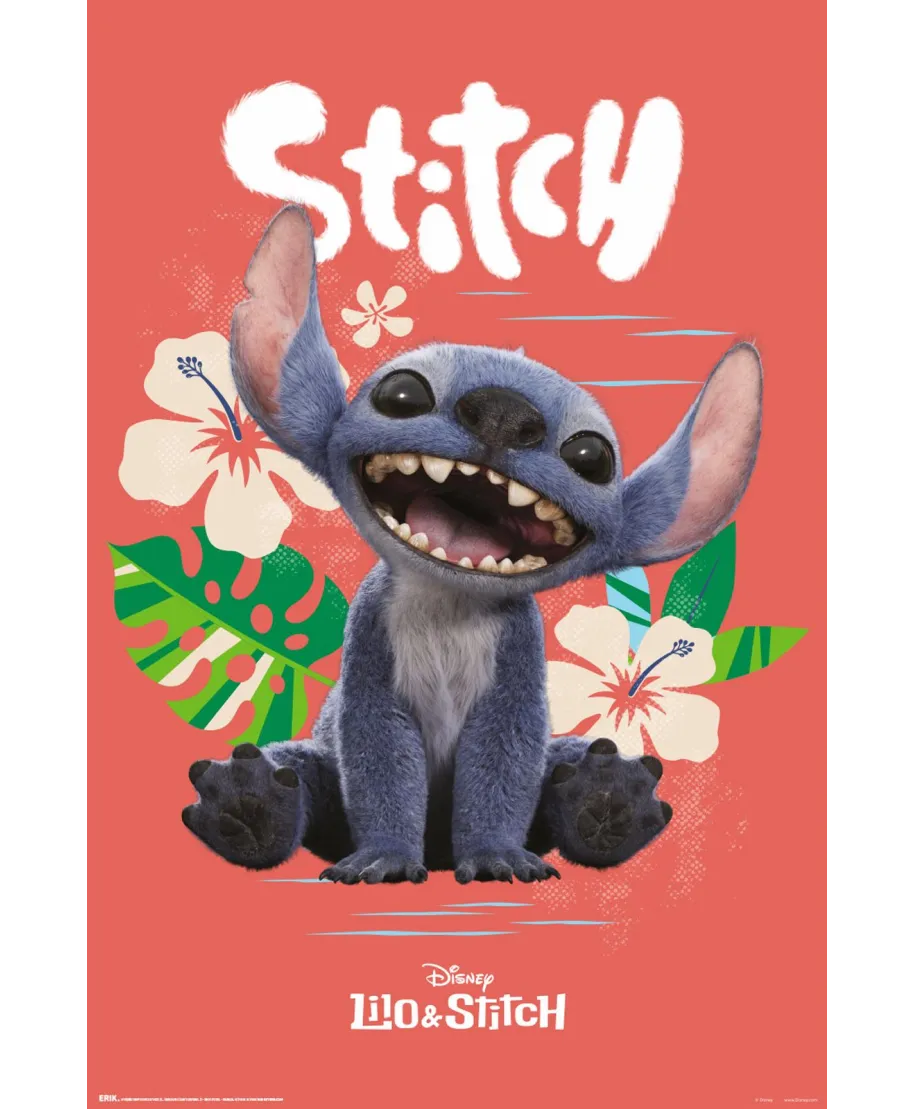Disney Stitch Live Action - plakat